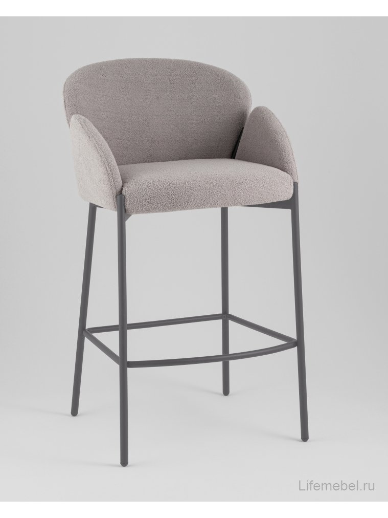 Барный стул Мелира серый