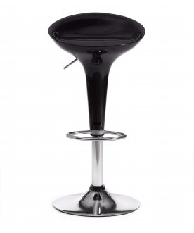 Барный стул Nail mod. KY801 хром / черный