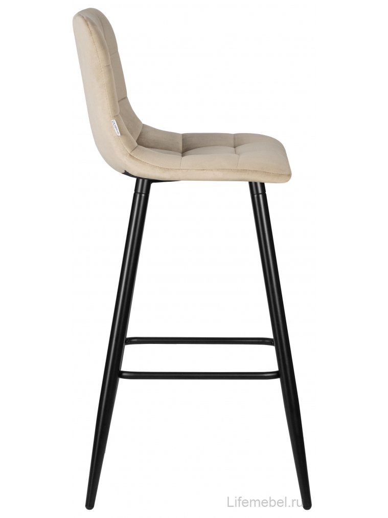 Барный стул Nicole мокко / черный матовый