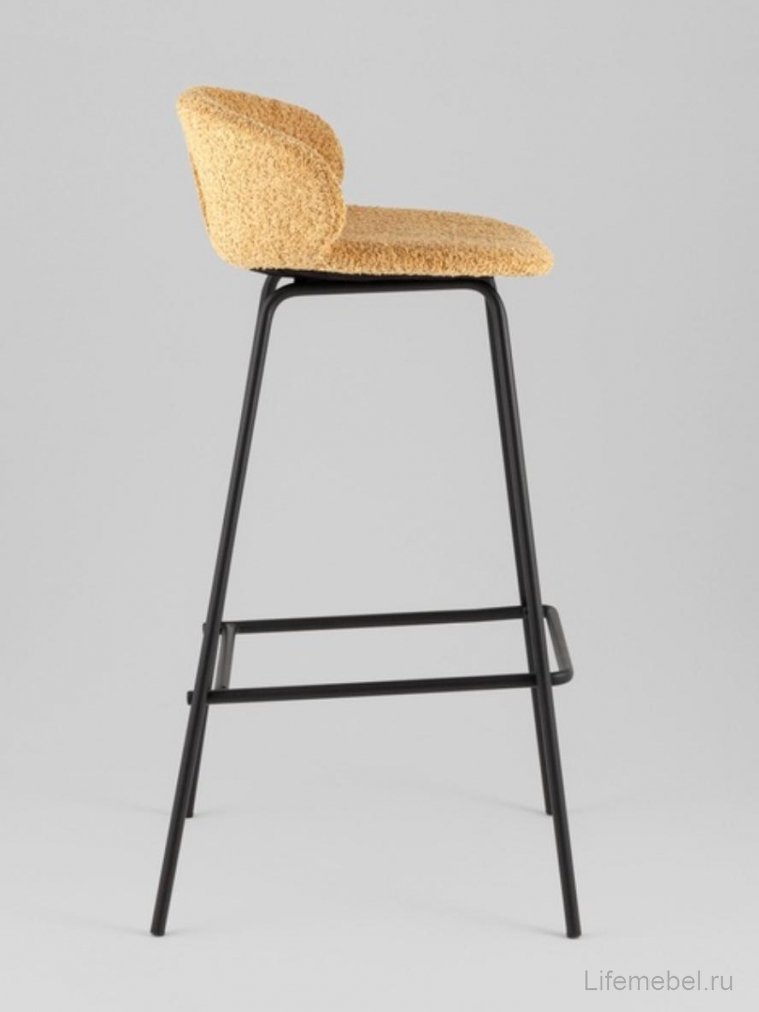 Барный стул Элли букле охра