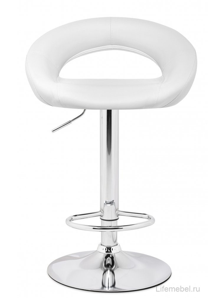 Барный стул Oazis white / chrome