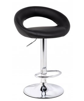 Барный стул Oazis black / chrome