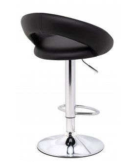 Барный стул Oazis black / chrome