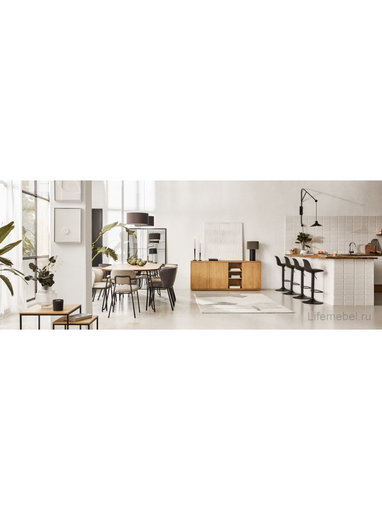 Барный стул Orlando-T черный