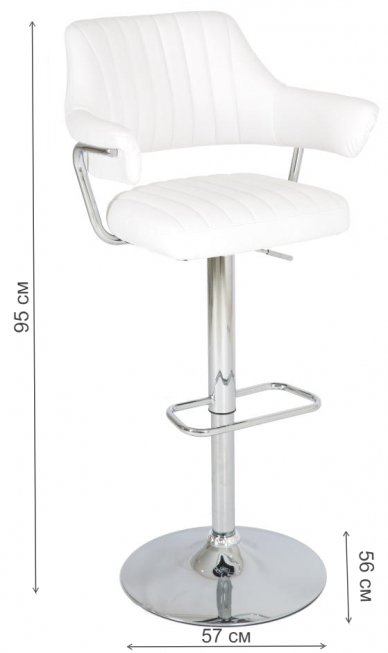 Барный стул JY-1029 white