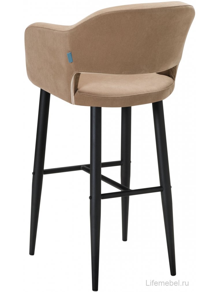 Барный стул Oscar Diag beige / черный