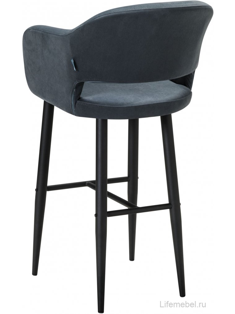 Барный стул Oscar Diag grey / черный