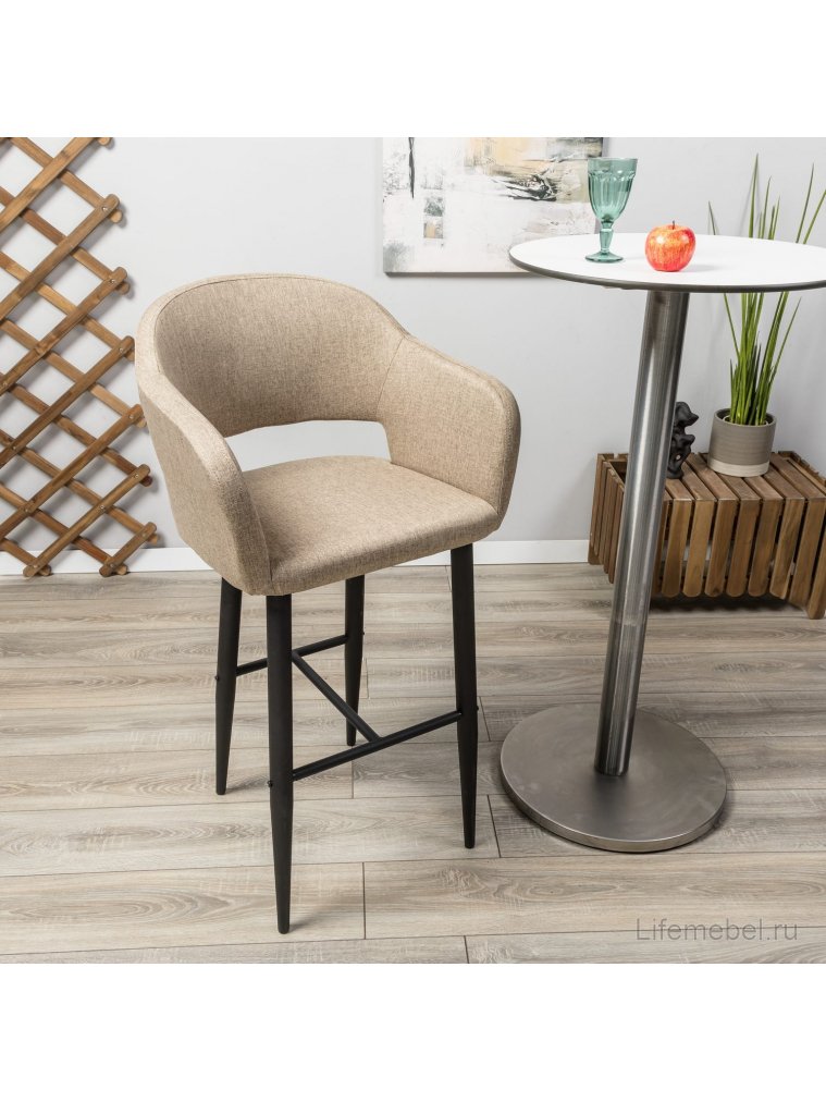 Барный стул Oscar Сканди браун / черный