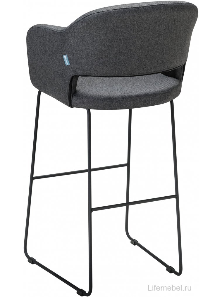 Барный стул Oscar тёмно-серый / линк