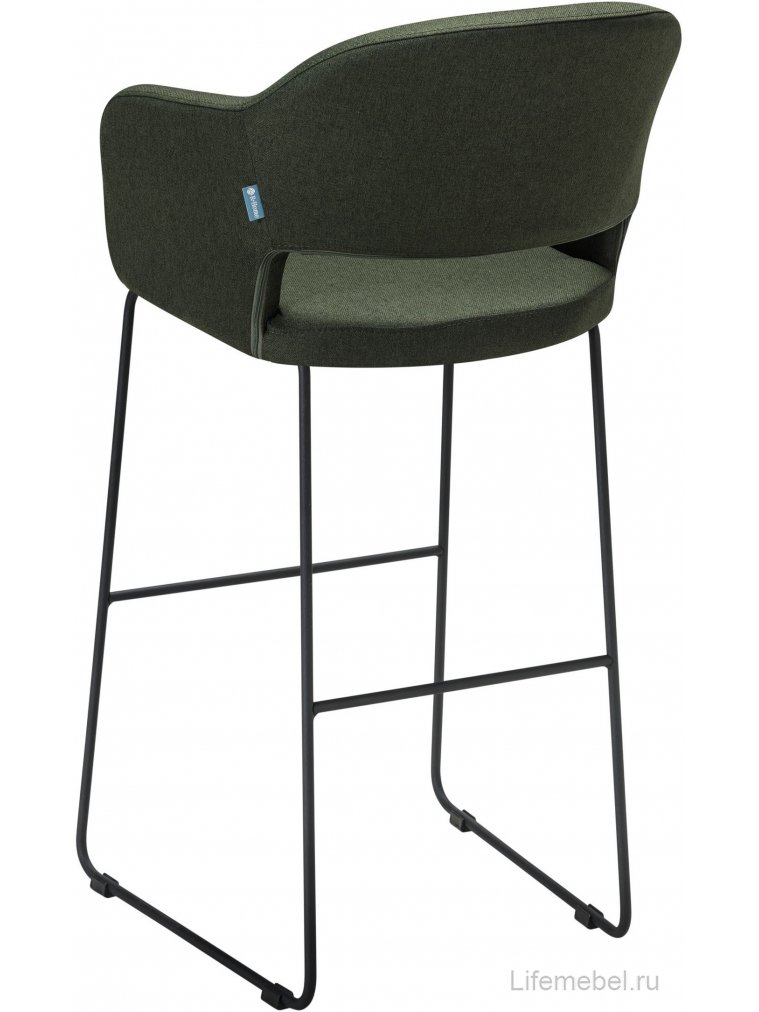 Барный стул Oscar тёмно-зеленый / линк