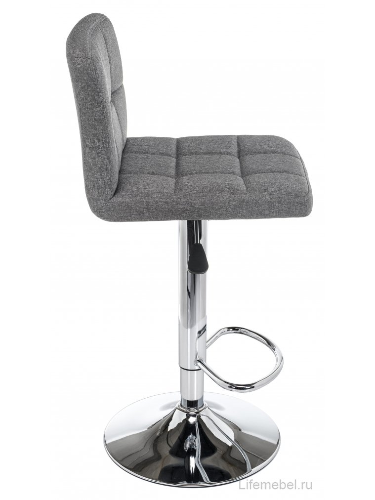Барный стул Paskal grey fabric