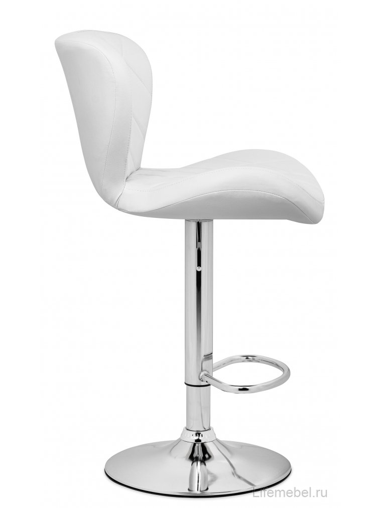 Барный стул Porch white / chrome