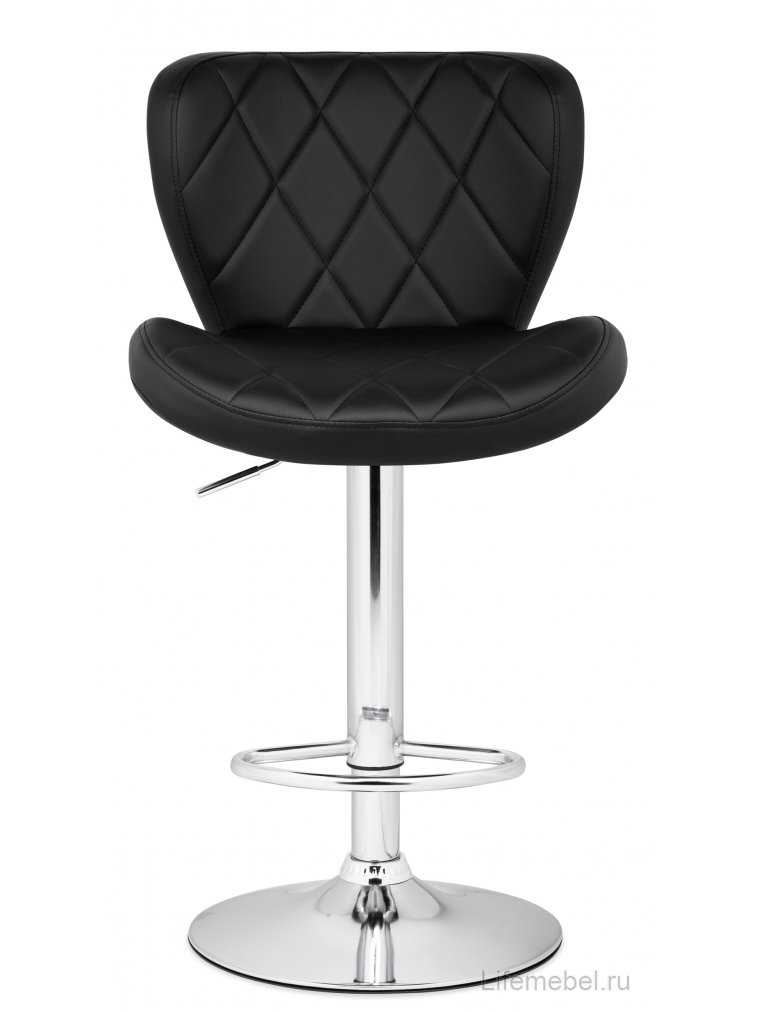 Барный стул Porch black / chrome
