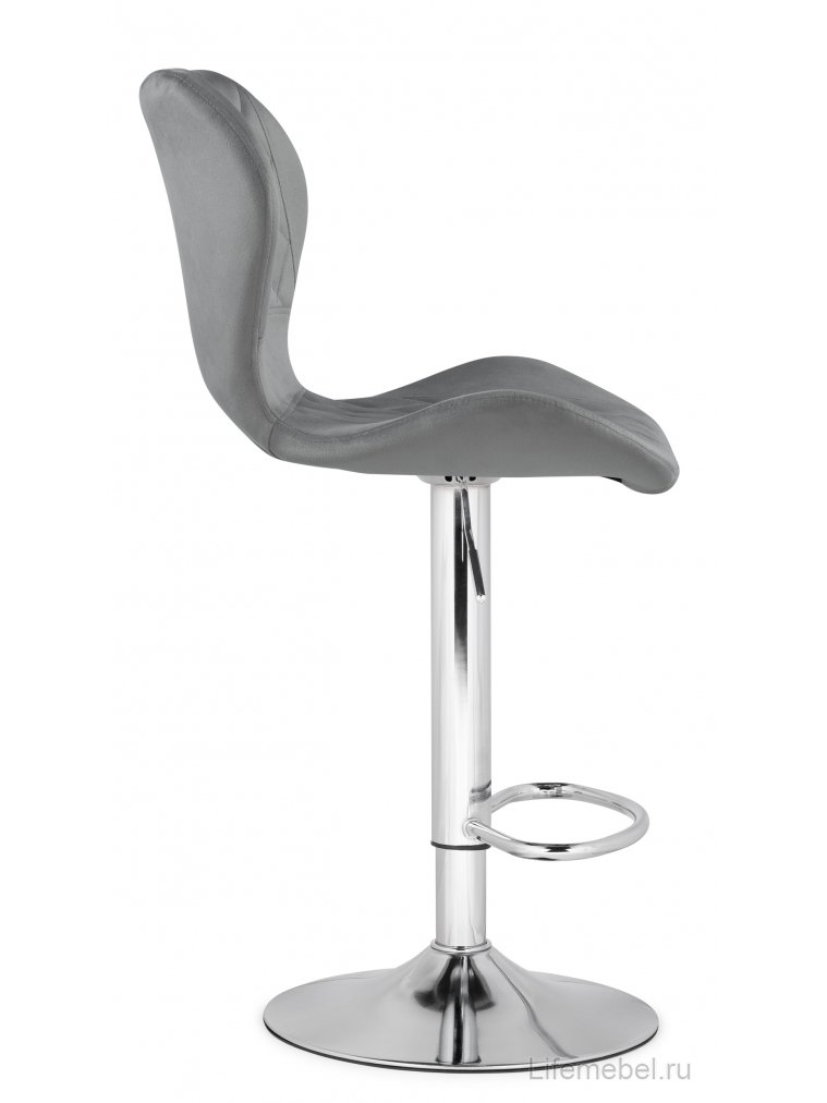 Барный стул Porch chrome / gray