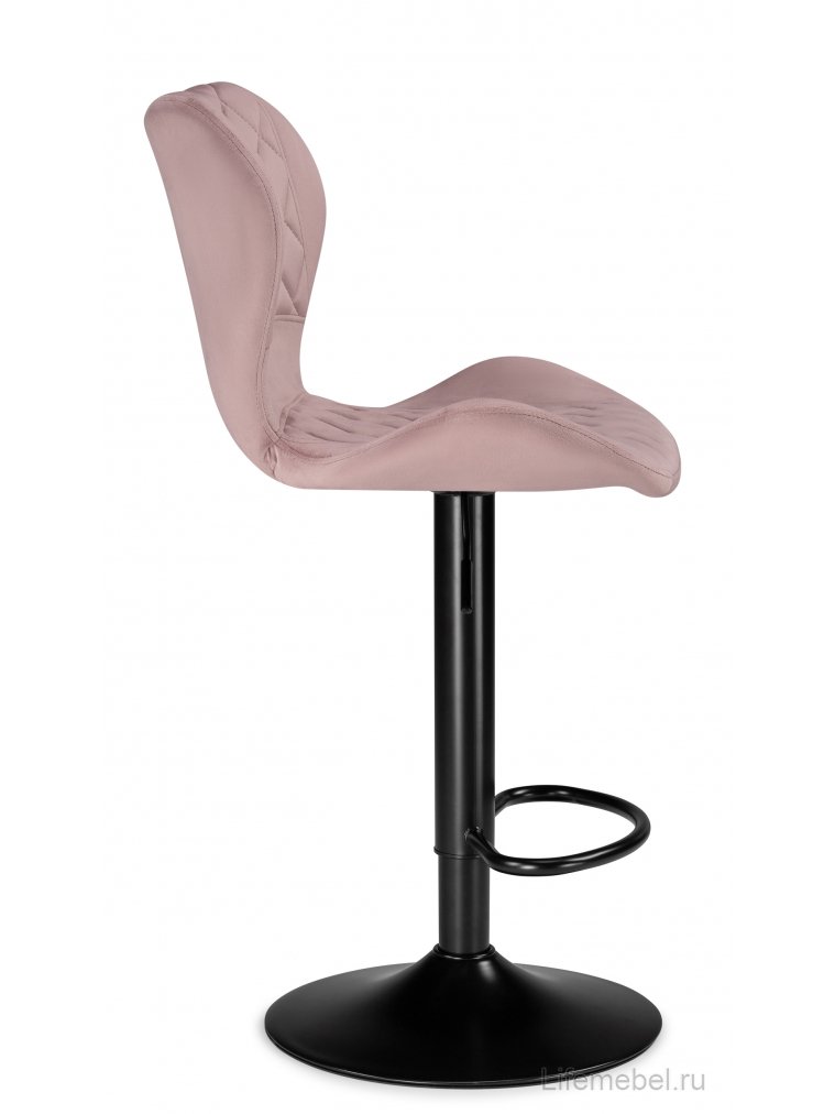 Барный стул Porch pink / black