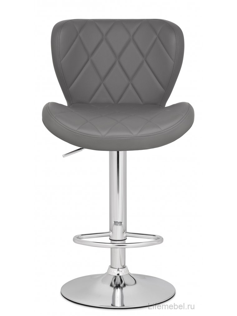 Барный стул Porch gray / chrome