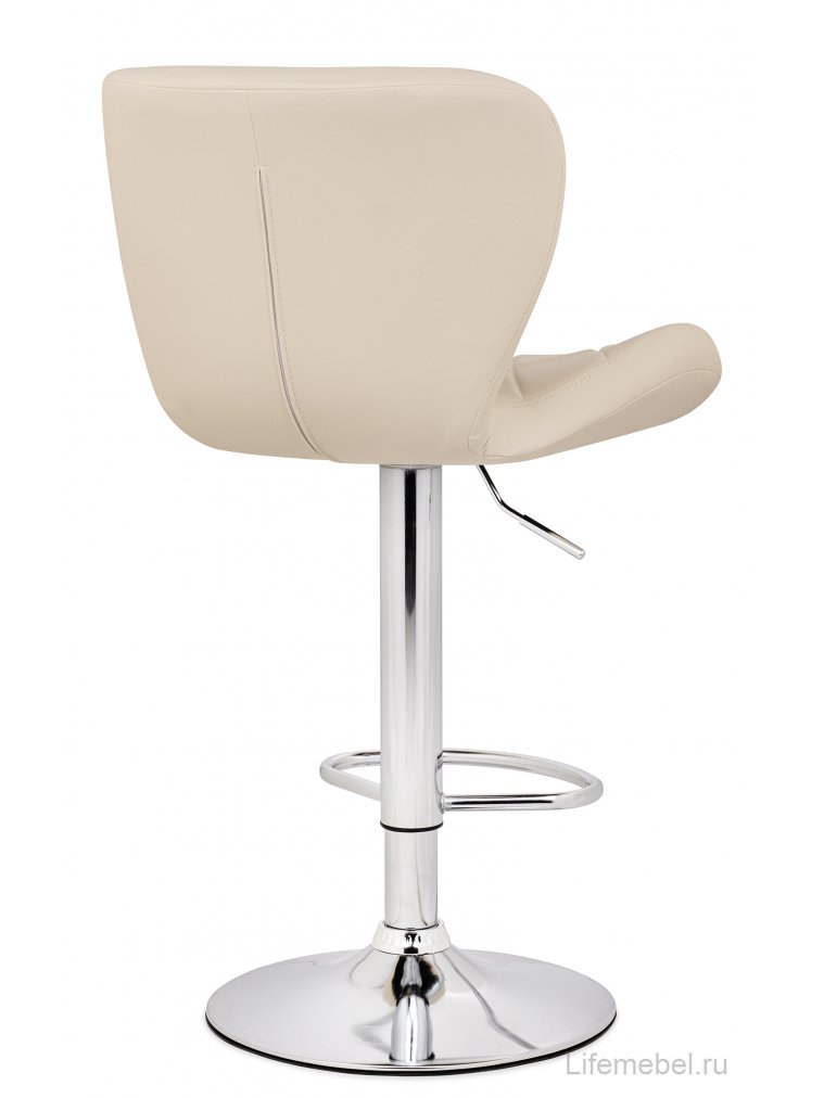 Барный стул Porch beige / chrome