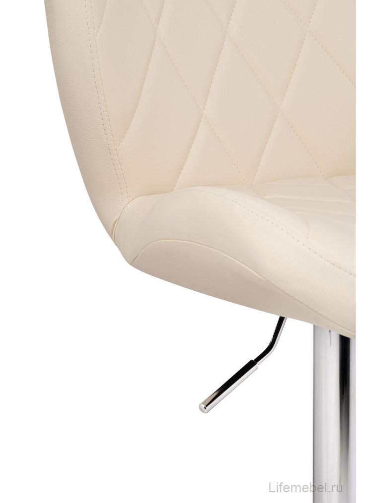 Барный стул Porch beige / chrome