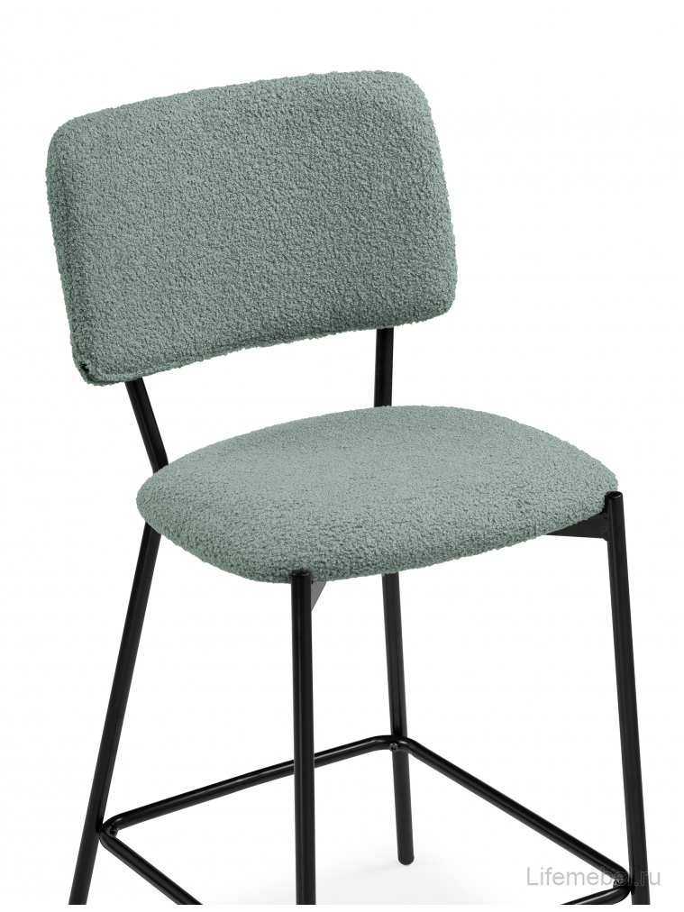 Полубарный стул Reparo bar olive / black
