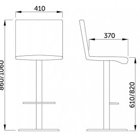 Барный стул Riga