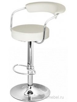 Барный стул Ronan T-305G white leather