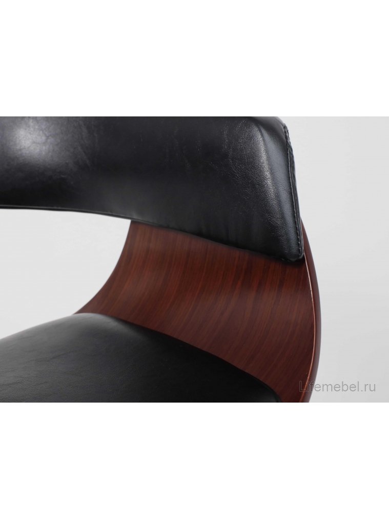 Барный стул Rossi черный / черный