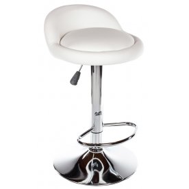 Барный стул Round белый