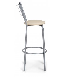 Барный стул Sadov ваниль в крапинку / светлый мусс