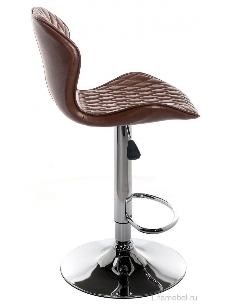 Барный стул Shanon CColl T-1002 brown leather