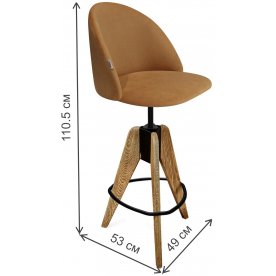 Барный стул SHT-ST35/S92