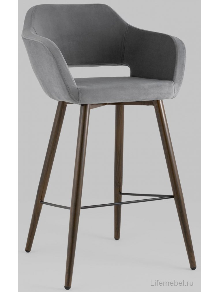 Барный стул Симона темно-серый