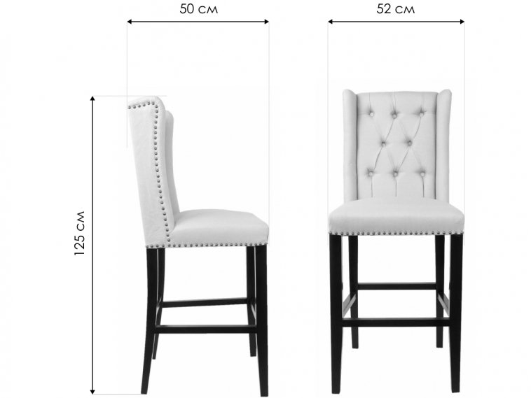 Барный стул Skipton 5KS27623-BLUE blue velvet