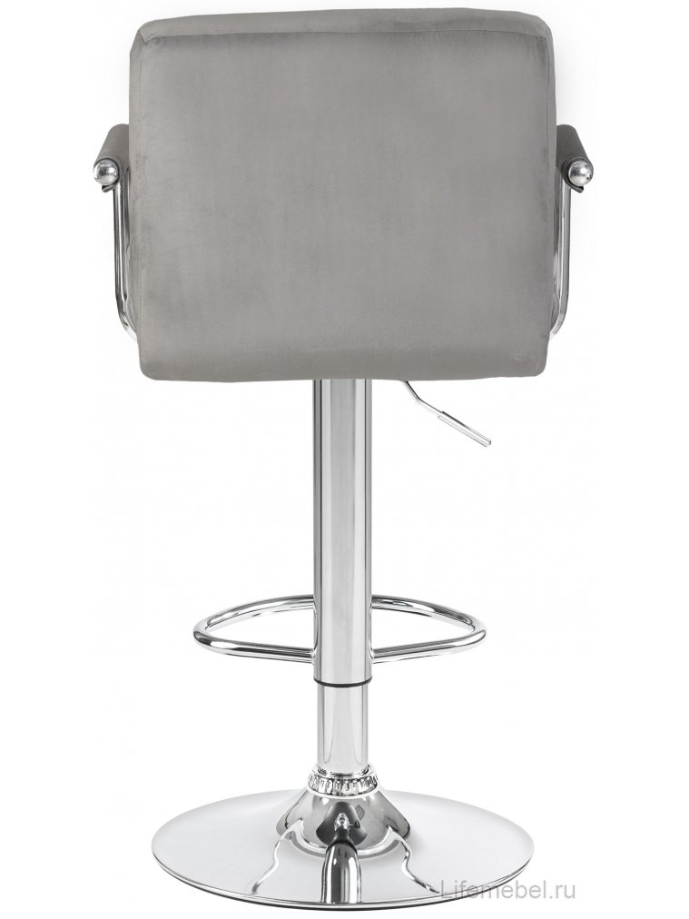 Барный стул Kruger Arm серый