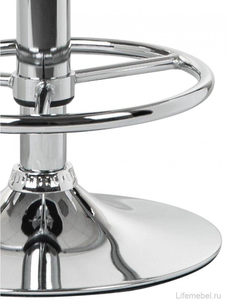 Барный стул 5008-LM Bruno белый / хром