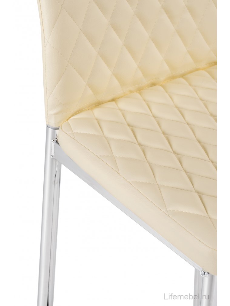 Барный стул Teon beige / chrome