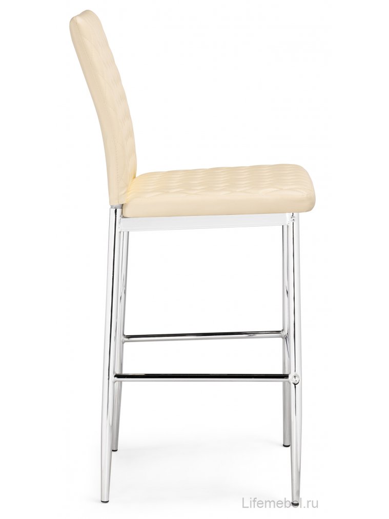 Барный стул Teon beige / chrome