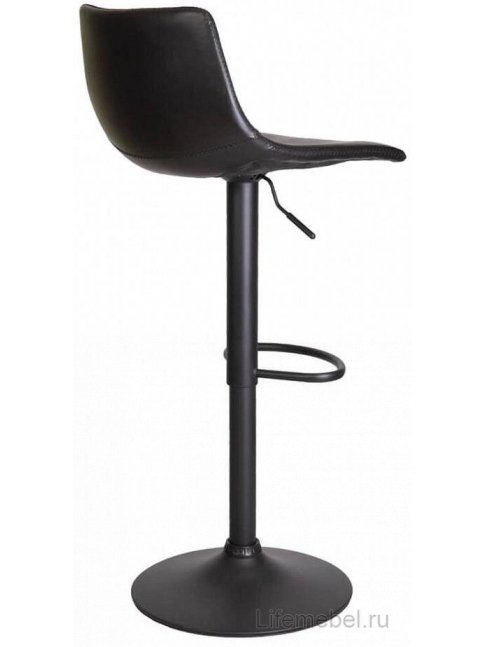 Барный стул Texas черный / черная нить