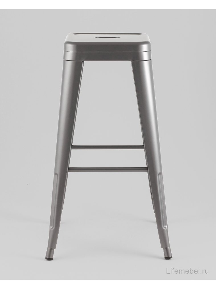 Барный стул Tolix серебристый