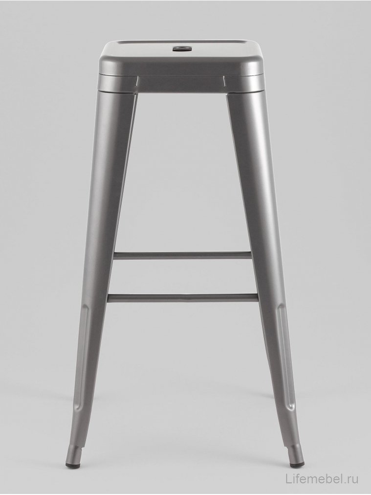 Барный стул Tolix серебристый