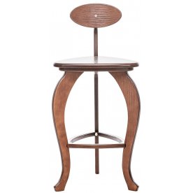 Барный стул три ножки гнутые