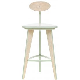 Барный стул три ножки прямые