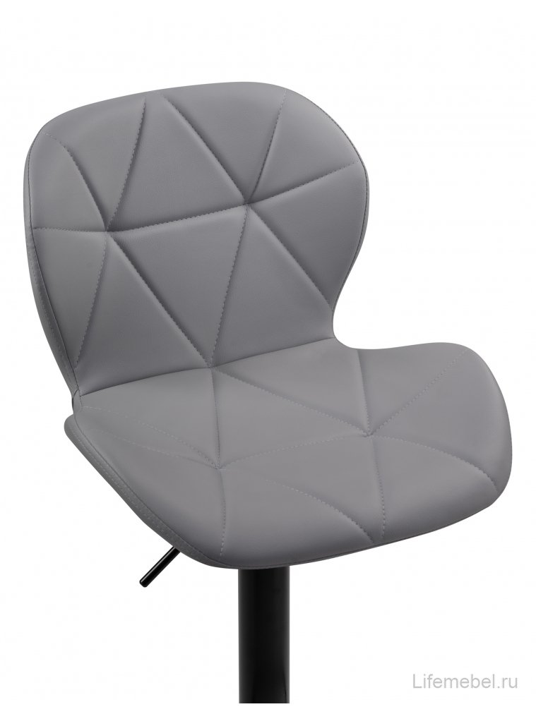 Барный стул Trio light gray / black