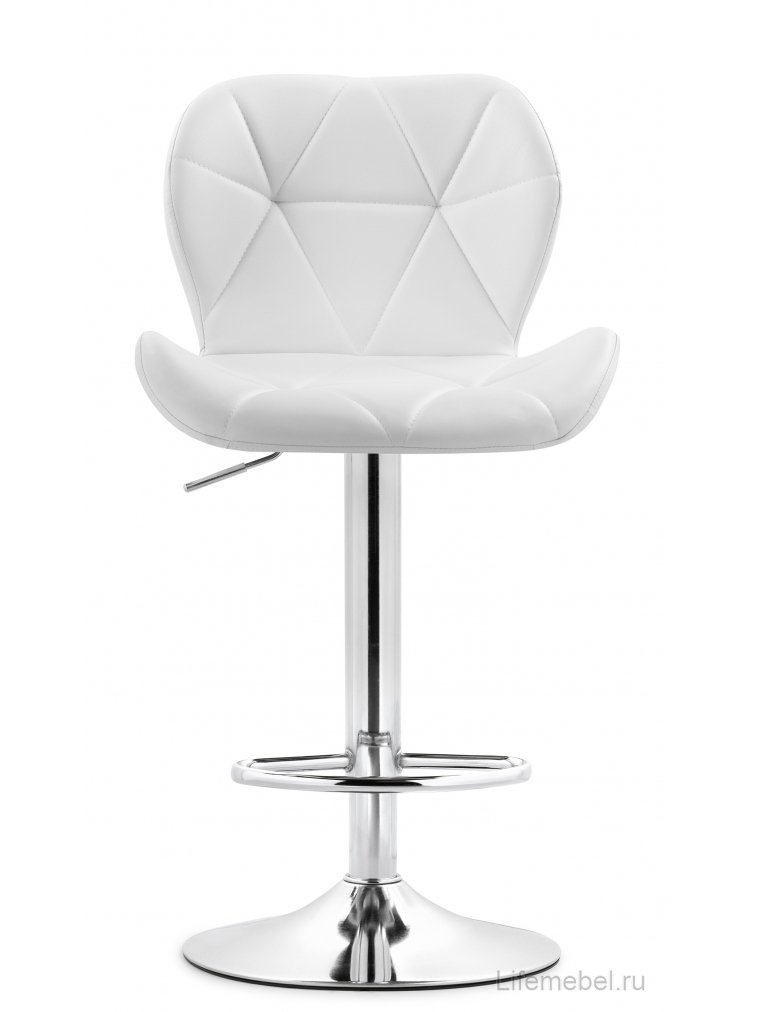 Барный стул Trio white / chrome