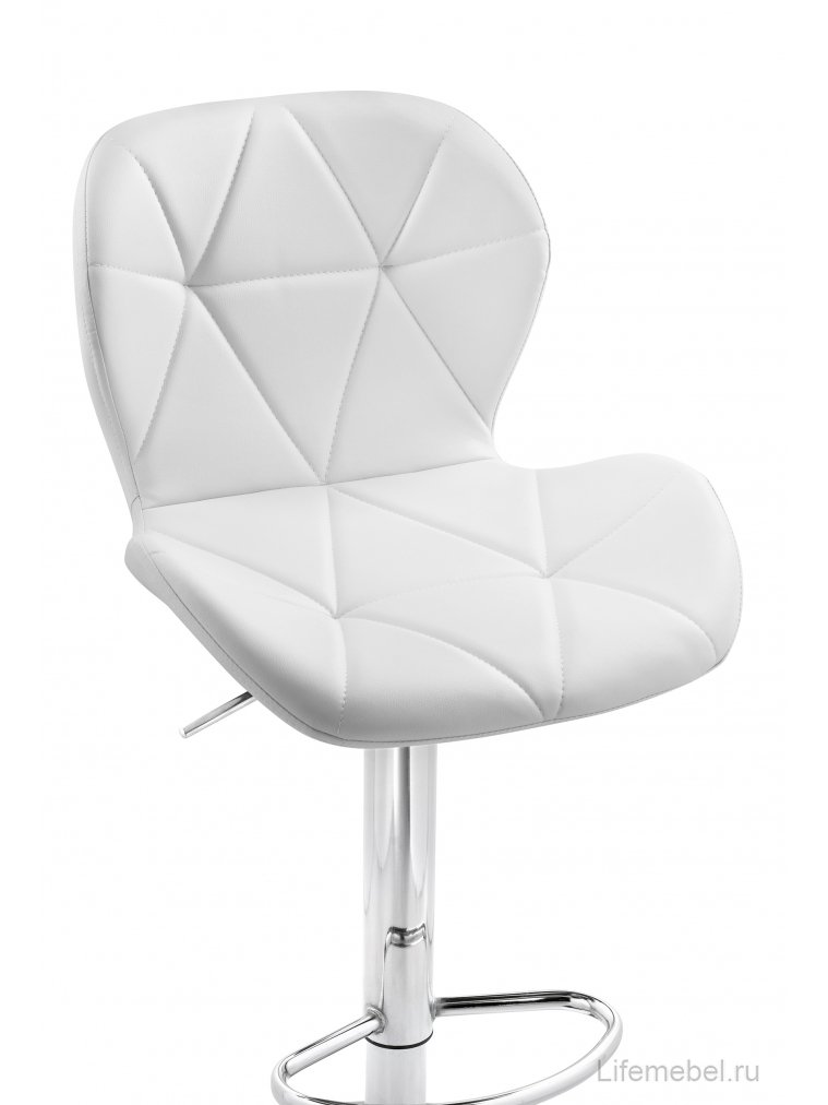 Барный стул Trio white / chrome