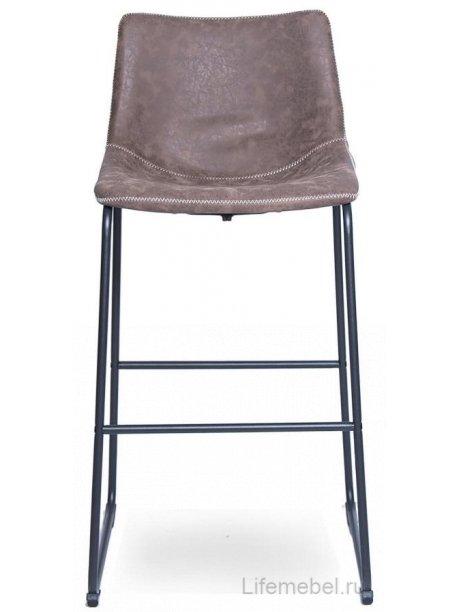 Барный стул WX-9 кожзам brown f811-2 / black