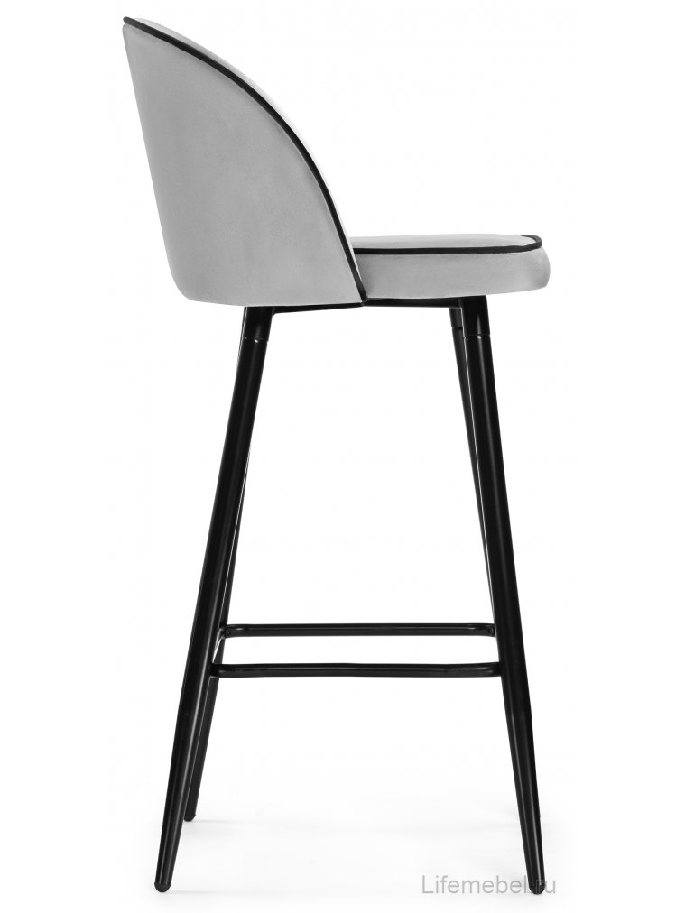 Барный стул Zefir light gray