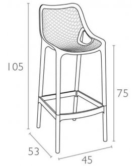 Пластиковый стул Air Bar
