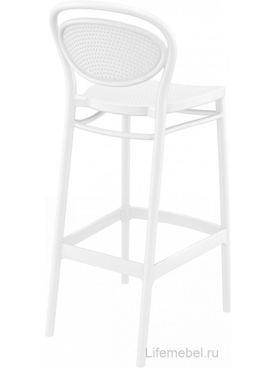 Пластиковый стул Marcel белый