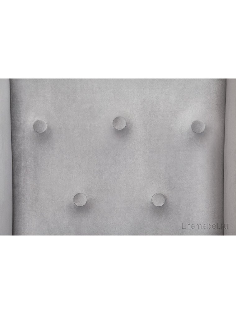 Дизайнерский барный стул Skipton Grey Velvet