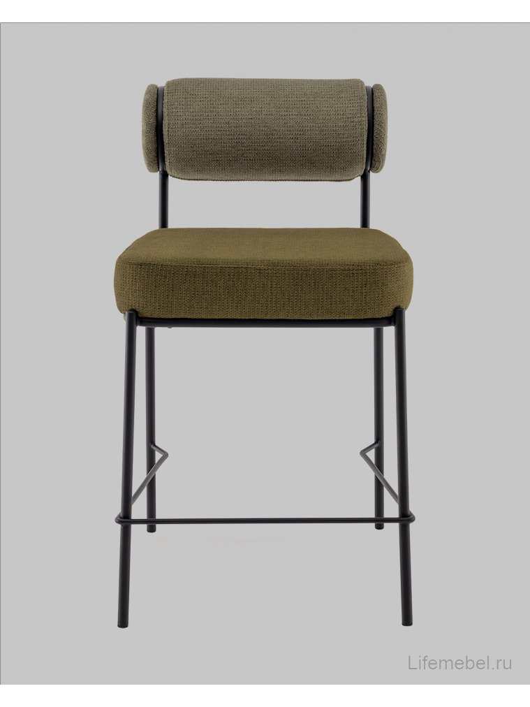 Полубарный стул Понелл зелёный